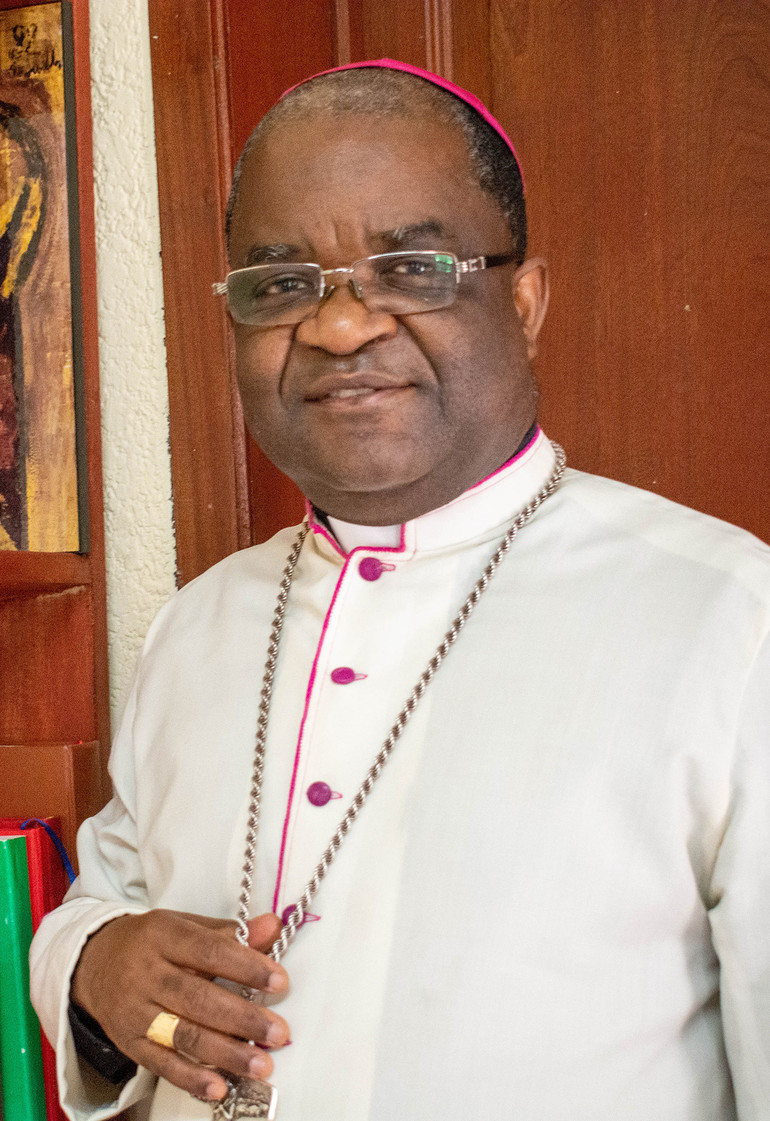 « Mgr Willy Ngumbi Ngengele, évêque de Goma » Photo : © Diocèse de Goma